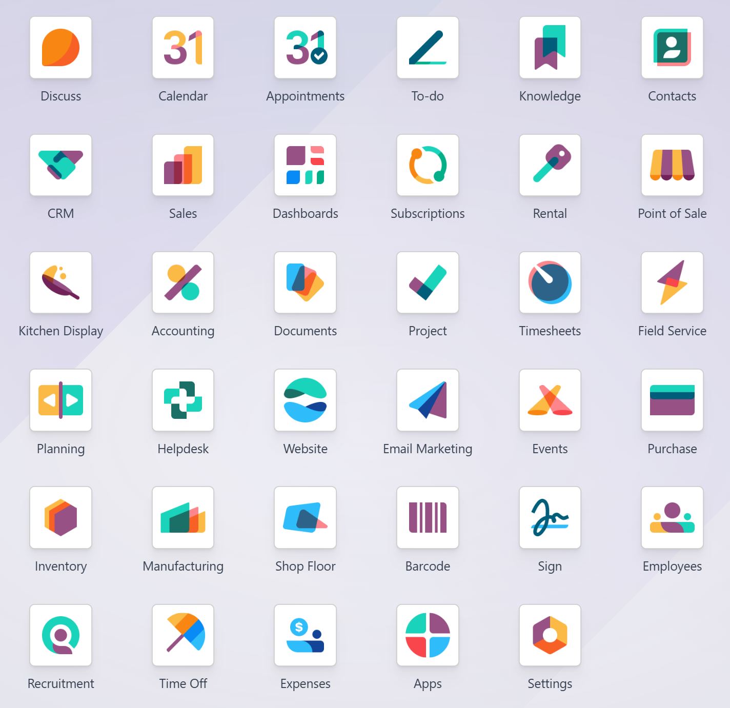 ODOO ONLINE TRIAL visual data 7